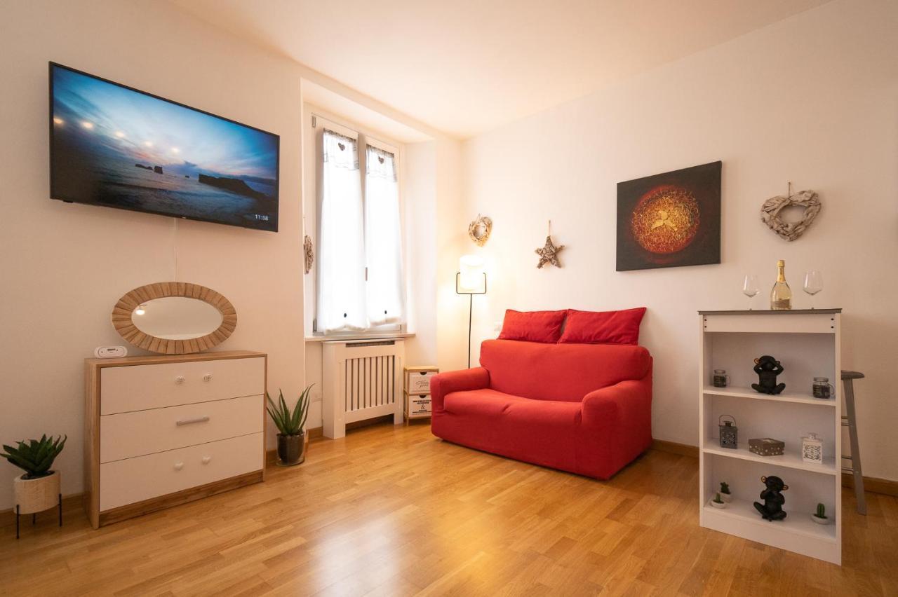 Portatorre Suite, A Charming Apartment In The Heart Of Como, Free Private Parking, Air Conditioning & More! Eksteriør billede